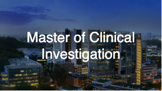 Master of Clinical Investigation